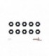 TUERCA AUTOBLOCANTE ACERO 2 5MM (10 PCS)