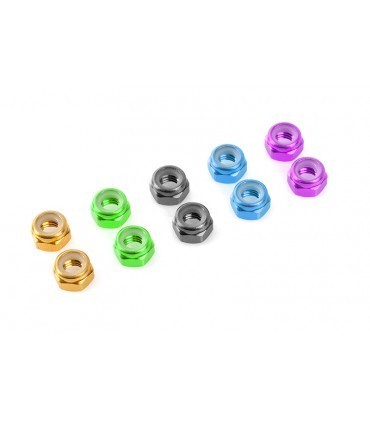 TUERCA AUTOBLOCANTE M3 GRIS (10PCS)