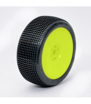 RUEDAS OGO STORM SUPER SOFT PRE-MOUNTED YELLOW 2PCS(NO GLUED)