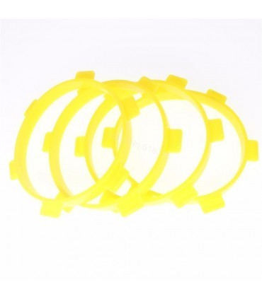 OGO TIRE BANDS YELLOW 4PCS