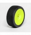 RUEDAS OGO VULCANO MEDIUM/SOFT PRE-MOUNTED YELLOW 2PCS(NO GLUED)