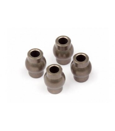 -LIQUIDACION- BOLA ALUMINIO 6.8X9X3MM (4PCS)