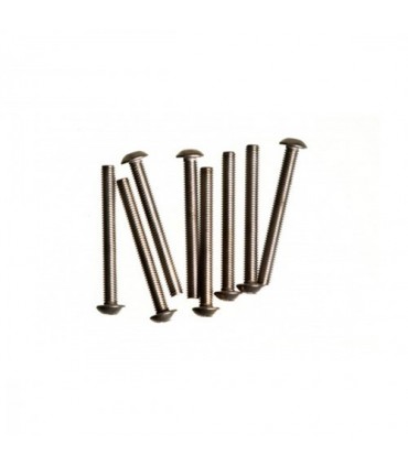 TORNILLO M3X28 TITANIO CABEZA DE CEBO (8u) MUGEN