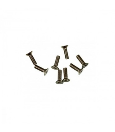 TORNILLO M3X10 TITANIO AVELLANADO (8u) MUGEN