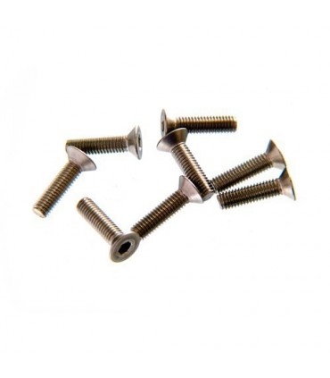 TORNILLO M3X12 TITANIO AVELLANADO (8u) MUGEN