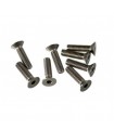 TORNILLO M4X15 TITANIO AVELLANADO (8u) MUGEN
