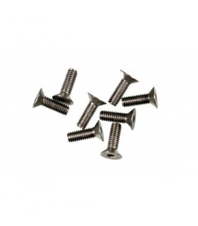 TORNILLO M4X12 TITANIO AVELLANADO (8u) MUGEN