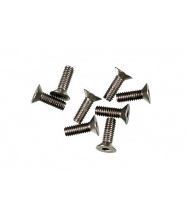 TORNILLO M4X12 TITANIO AVELLANADO (8u) MUGEN
