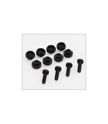ARANDELAS SERVO HIGHEST NEGRAS + TORNILLOS