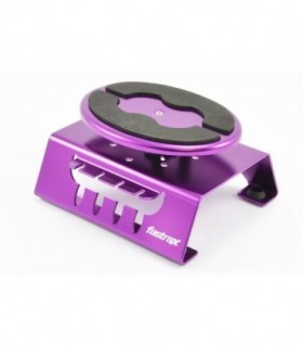 STAND GIRATORIO ALUMINIO MORADO