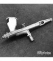 Caravaggio gravity-feed airbrush dual-action