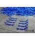 1/10 Body Clips Kit 8pcs (4x Left + 4x Right) - Blue