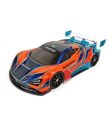Seven65 1/8 GT clear body 325mm wheelbase