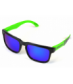 Claymore Collection  Green 'Venom' sunglasses