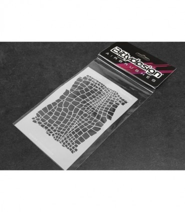 Vinyl stencil - Snake