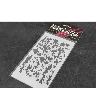 Vinyl stencil - Camo Artic (A+B)