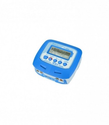 CARGADOR DUO 100W 1-10A LiFe  LiIon  LiPo  LiHV  NiMH  NiCd and PB
