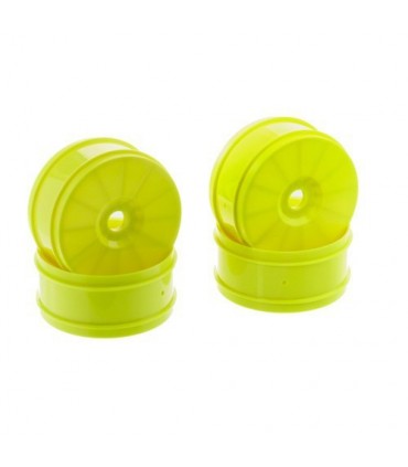 LLANTAS AMARILLA LENTICULAR (4u.) MUGEN