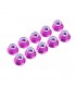 AUTOBLOCANTE ALU. M4 FLANGED ROSA (10u.)