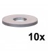 ARANDELA 3mm NYLON (1mm) MTX5 MUGEN (10u.)