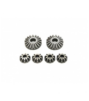 PIÑONES DIFERENCIAL ACERO MTX-5 MUGEN (6u.)