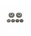 PIÑONES DIFERENCIAL ACERO MTX-5 MUGEN (6u.)